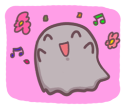 The cute ghost sticker #6683558