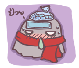 The cute ghost sticker #6683572