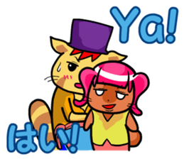 Indonesian and Japanese sticker #6684452