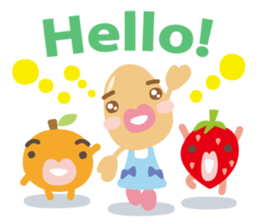 Brownrice and friends sticker #6684585