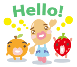 Brownrice and friends sticker #6684585