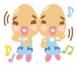 Brownrice and friends sticker #6684596