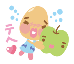 Brownrice and friends sticker #6684608