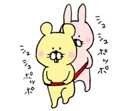 Mr. rabbit and Mr. mouse sticker #6685371