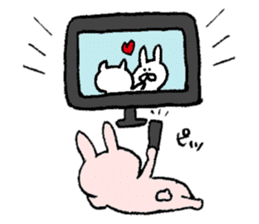 Mr. rabbit and Mr. mouse sticker #6685375