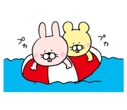 Mr. rabbit and Mr. mouse sticker #6685382