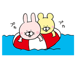 Mr. rabbit and Mr. mouse sticker #6685382