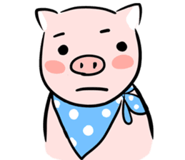 Mr.Lazy The Pig sticker #6685744