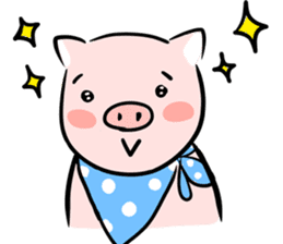 Mr.Lazy The Pig sticker #6685746