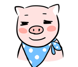 Mr.Lazy The Pig sticker #6685760