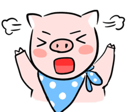 Mr.Lazy The Pig sticker #6685762