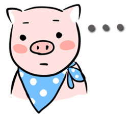 Mr.Lazy The Pig sticker #6685774