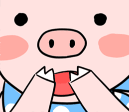 Mr.Lazy The Pig sticker #6685783