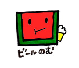 suika Sticker sticker #6685824