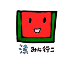 suika Sticker sticker #6685834