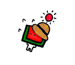 suika Sticker sticker #6685859