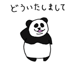 Panpan of a relaxation panda sticker #6685987