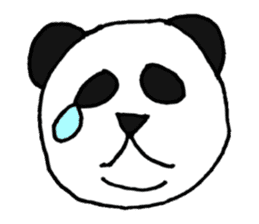 Panpan of a relaxation panda sticker #6685990