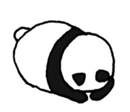 Panpan of a relaxation panda sticker #6685993