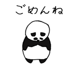 Panpan of a relaxation panda sticker #6685994