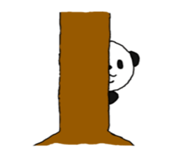 Panpan of a relaxation panda sticker #6685996