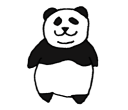 Panpan of a relaxation panda sticker #6685997