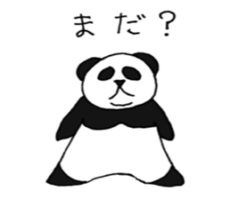 Panpan of a relaxation panda sticker #6686006