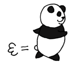 Panpan of a relaxation panda sticker #6686007