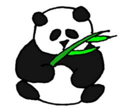 Panpan of a relaxation panda sticker #6686008