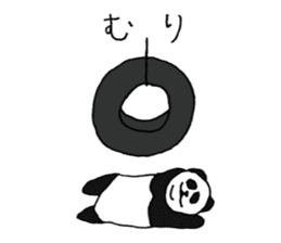 Panpan of a relaxation panda sticker #6686011