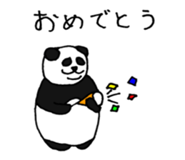 Panpan of a relaxation panda sticker #6686014