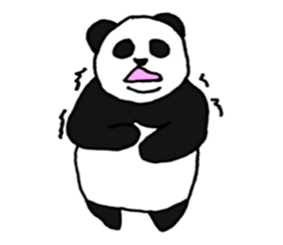 Panpan of a relaxation panda sticker #6686020