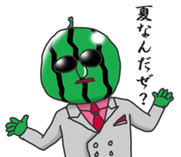 Dandy watermelon sticker #6686538