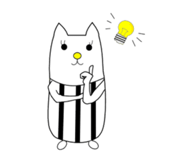 Cat,such as a rabbit, such as a cat sticker #6686834