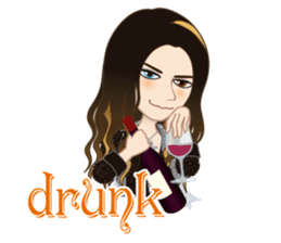 Martian-mind Glam Rocker Tezya sticker #6687307