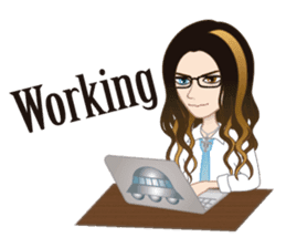 Martian-mind Glam Rocker Tezya sticker #6687310