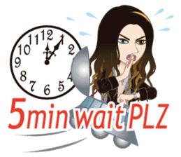 Martian-mind Glam Rocker Tezya sticker #6687311