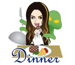 Martian-mind Glam Rocker Tezya sticker #6687318