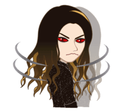 Martian-mind Glam Rocker Tezya sticker #6687324