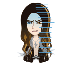 Martian-mind Glam Rocker Tezya sticker #6687325