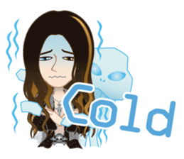 Martian-mind Glam Rocker Tezya sticker #6687326