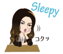 Martian-mind Glam Rocker Tezya sticker #6687328