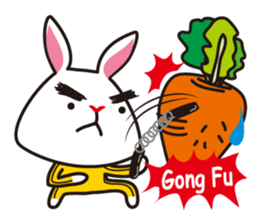 Rabbit Siu Lung 2 sticker #6687424