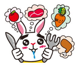 Rabbit Siu Lung 2 sticker #6687443