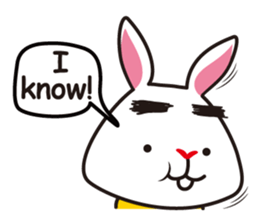 Rabbit Siu Lung 2 sticker #6687455