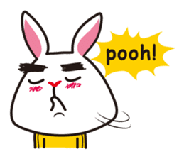 Rabbit Siu Lung 2 sticker #6687461
