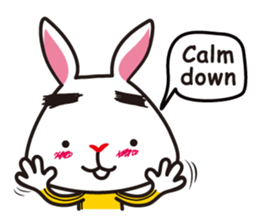 Rabbit Siu Lung 2 sticker #6687462