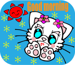 Lovely Cat 2 Cute Persian cat English sticker #6687504