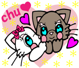 Lovely Cat 2 Cute Persian cat English sticker #6687510