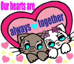 Lovely Cat 2 Cute Persian cat English sticker #6687513